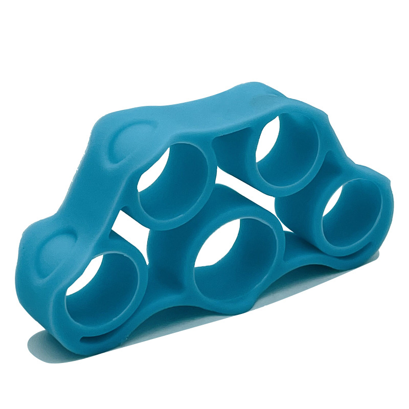 Camilla de dedo de silicona entrenador de dedo de fitness en casa Ejercicio de rehabilitación de manos de mediana edad y ancianos entrenador de cinco dedos