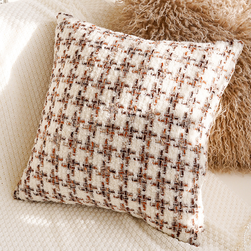 Cream-wind lujoso almohada de soporte de alta calidad, cojín de sofá de sala de estar, cojín de cabecera del dormitorio, funda de almohada con núcleo image 16