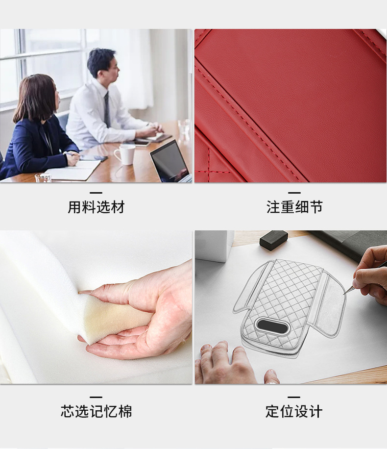 Car armrest box pad universal storage bag car tissue box central elbow booster pad multifunctional three-in-one