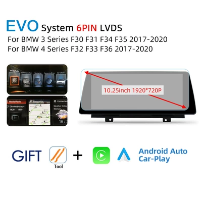 Linux-based central control system with large-screen navigation, Car display - evo-linux-1025inch-touchscreen