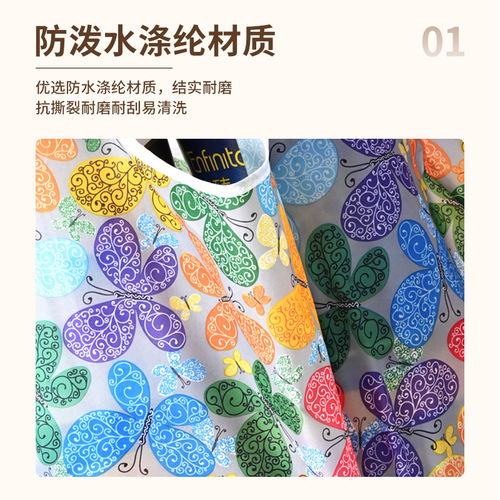 Foldable shopping bag creative portable vegetable shopping bag cross-border 190T polyester supermarket shopping printed bag wholesale