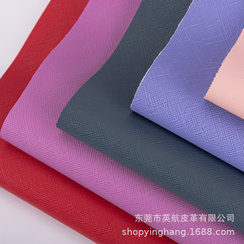 厂家直供 头层黄牛十字纹牛皮 纹路细腻清晰适合包鞋饰品腰带包包