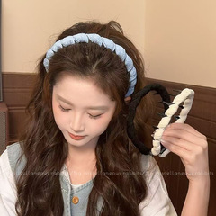 麻花编织波浪发箍女高颅顶日常外戴头箍带齿防滑洗脸专用发卡发饰