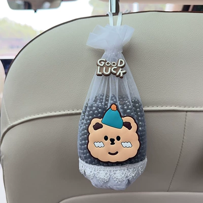 Bag, Car Interior Supplies, Aktiv kömürlü qoxu uducular - little-bear-bamboo-charcoal-bag