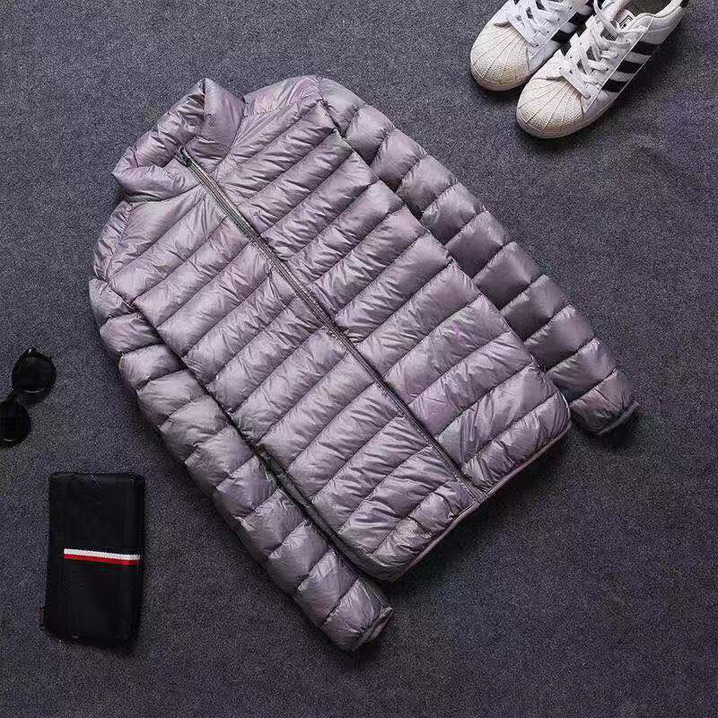 綿の上着の男性の太った人の秋冬の服は帽子のダウンの綿服の薄いタイプの綿服と太ったサイズの太った綿のコートをつないでいます。|undefined