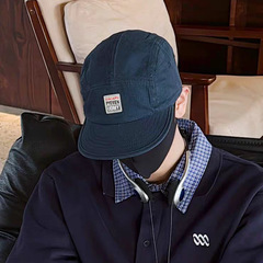 纯色鸭舌帽大帽檐显脸小时尚百搭棒球帽柔软舒适夏秋吸汗透气出行
