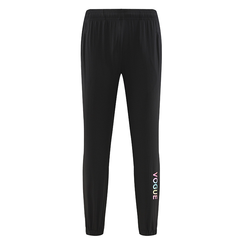 Verano nuevos pantalones atados al tobillo pantalones de secado rápido de las mujeres pantalones ligeros sueltos transpirables Pantalones deportivos fitness pantalones casuales Deportes