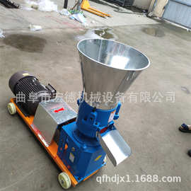 羊兔子饲料颗粒机图片 电动小型造粒机 新款养殖饲料机