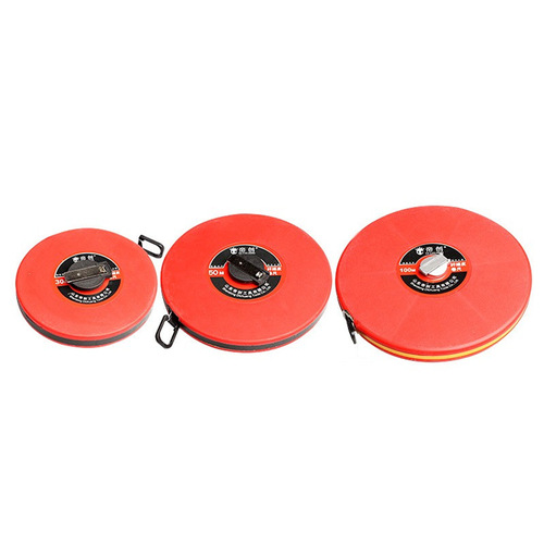 Dichuang supplies fiberglass tape measure 30M50M tape measure 100m measuring ruler engineering construction disc ruler