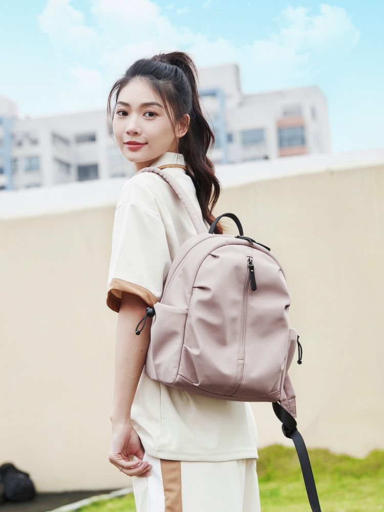 Nylon capacious backpack