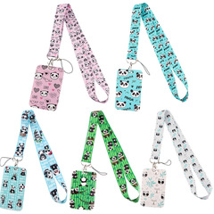 可愛熊貓系列手機繩  多樣款式證件卡手機吊牌掛繩掛脖鑰匙鏈掛繩