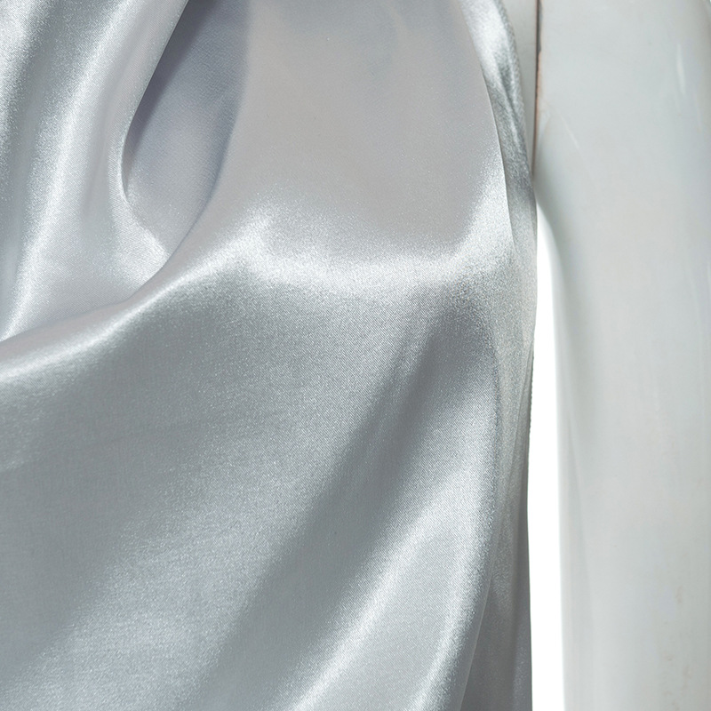 Damenbekleidung, einfarbig, rückenfrei, unregelmäßig, modisch, kreativ_voghion.com