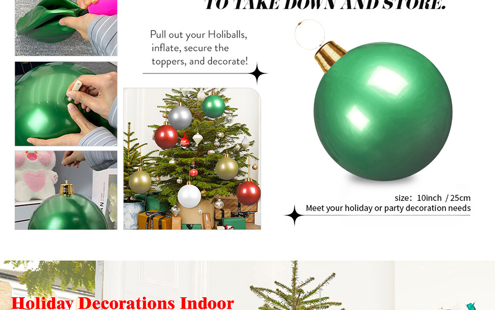 PVC充气一体装饰球