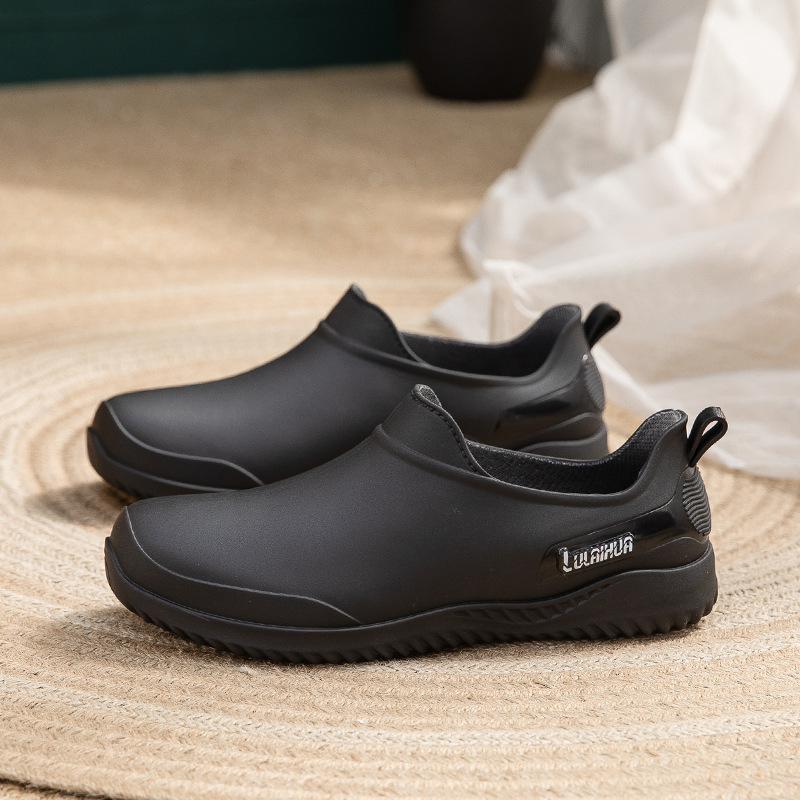 Women's Non-Slip Wear-Resistant Low-Cut Waterproof Water Shoes Women's Kitchen Chef Work Shoes Rain Boots Women's Labor Protection Shoes Versatile for Outer Wear Women's Non-Slip Wear-Resistant Low-Cut Waterproof Water Shoes Women's Kitchen Chef Work Shoes Rain Boots Women's Labor Protection Shoes Versatile for Outer Wear