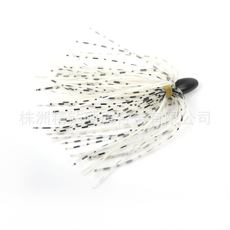 带胶丝钨钢坠 裙摆带尾子弹坠 规格齐全 上钓率高 现货