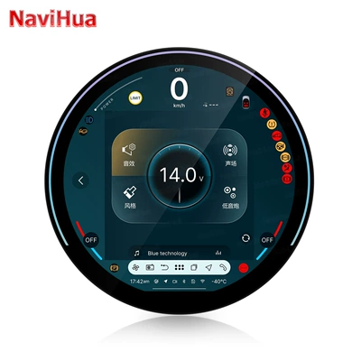 DVD Navigation: Round Screen Car Radio