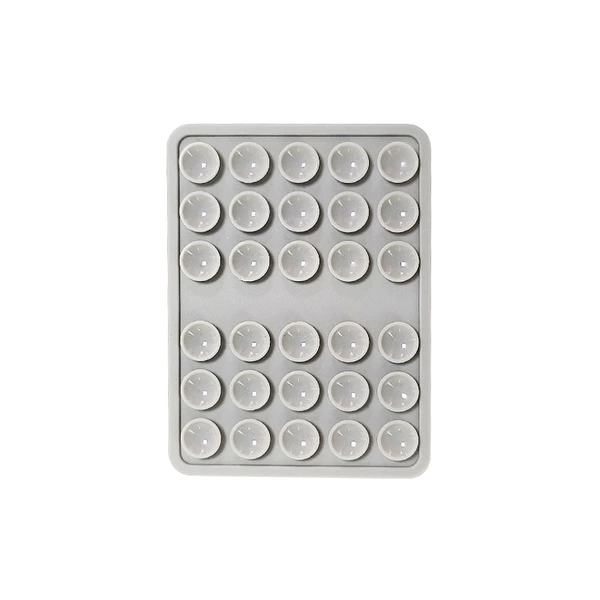 30 pieces of silicone gray double-sided suction cups