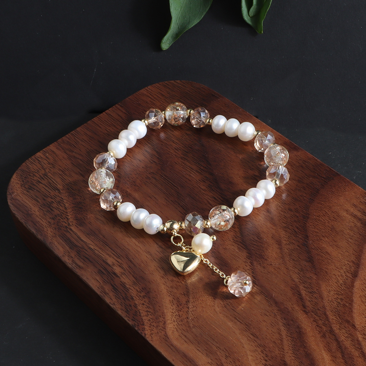 Freshwater Pearl Crystal Love Model