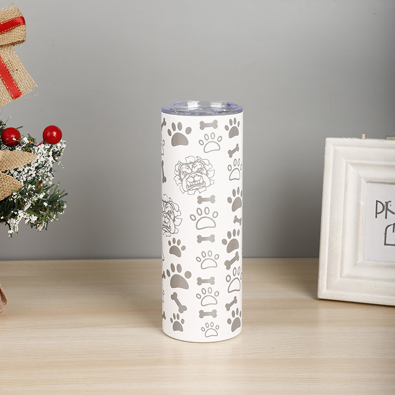 720g Weight Water Bottles Kitchen and drinking utensils Water Cup Event & Party Supplies 1 Piece Quantity Daily Occasion Stainless Steel Material Christmas Festival Cartoon Pattern Vacation Style Christmas Vacation Cartoon Stainless Steel Water Bottles 1 Piece 5
