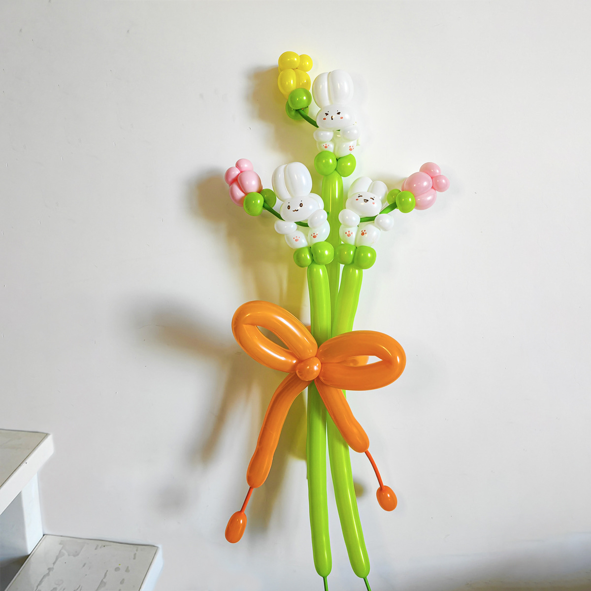 Globo largo luminoso DIY globo ramo niños puesto globo noche mercado puesto suministros decorativos globo largo