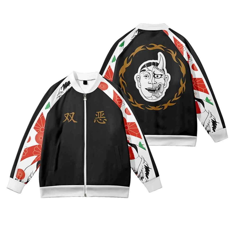 Новые Riman Tokyo Avengers периферийная бейсбольная форма с 3D-принтом, мужская и женская куртка