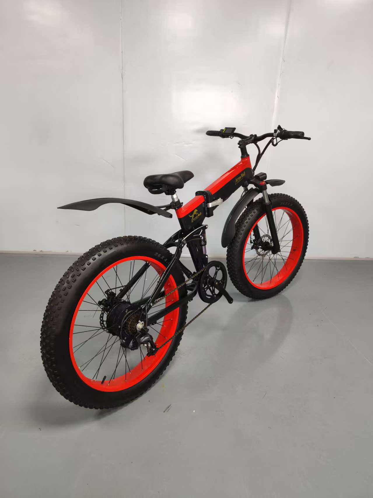 26inch Lithium Battery Folding Electric Bicycle, Folding Snow Electric Bike, Inch-Sized Snow Electric Power-Assisted Bicycle