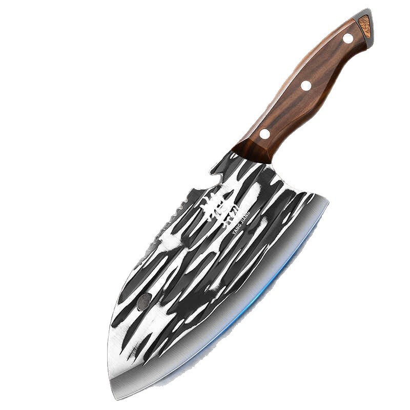 Cuchillo de cocinero cuchillo de corte de verduras cuchillo de corte de carne forjado cuchillo de corte de frutas cortadas para mujeres cocina afilada