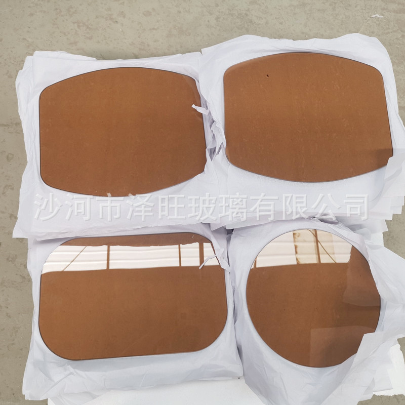 厂家生产5ｍｍ钢化玻璃面板 化妆桌　鞋柜柜台玻璃　加工中心磨边