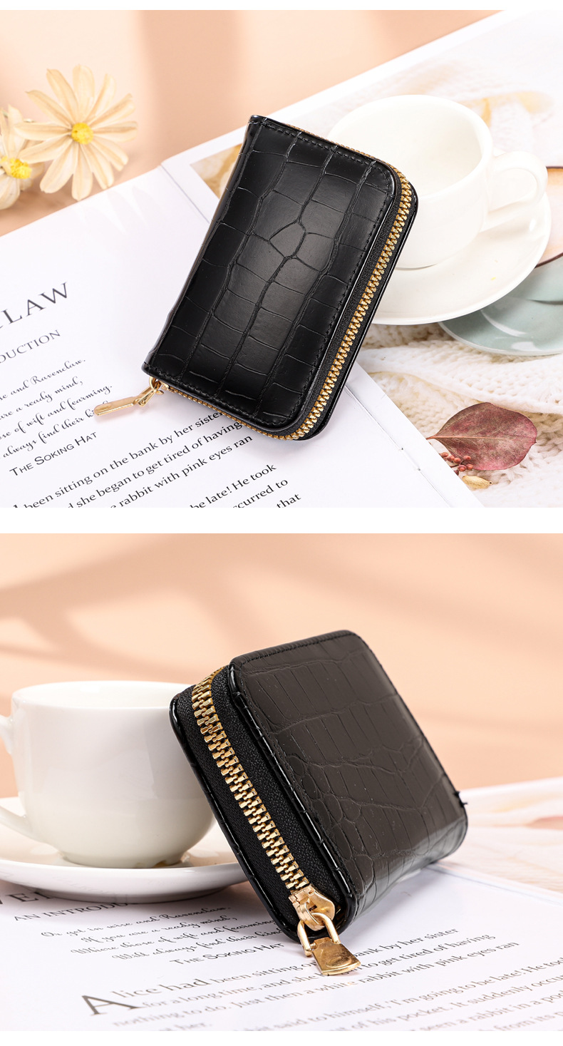 Women's Solid Color Pu Leather Zipper Wallets display picture 2