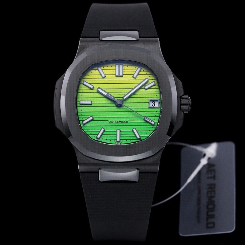 Black and White Ceramic Watch Nautilus 5711 Full Ceramic Waterproof Mechanical Watch Fully Automatic Mechanical Men's Watch