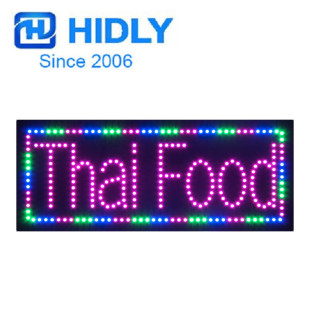 Европейская и американская сертификация Thaifood Light Box Lighting персонажи подпись Thai Dish Light Logo Hotel Signature 33 × 81см