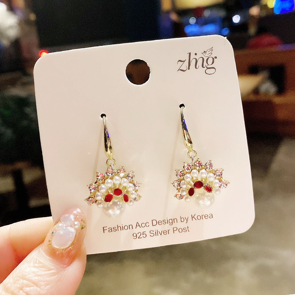 Peking Opera Facial Earrings display picture 4