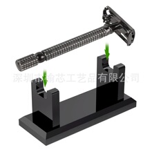 亚克力男士剃须刀支架,兼容Viking Blade Chief, MK-23C