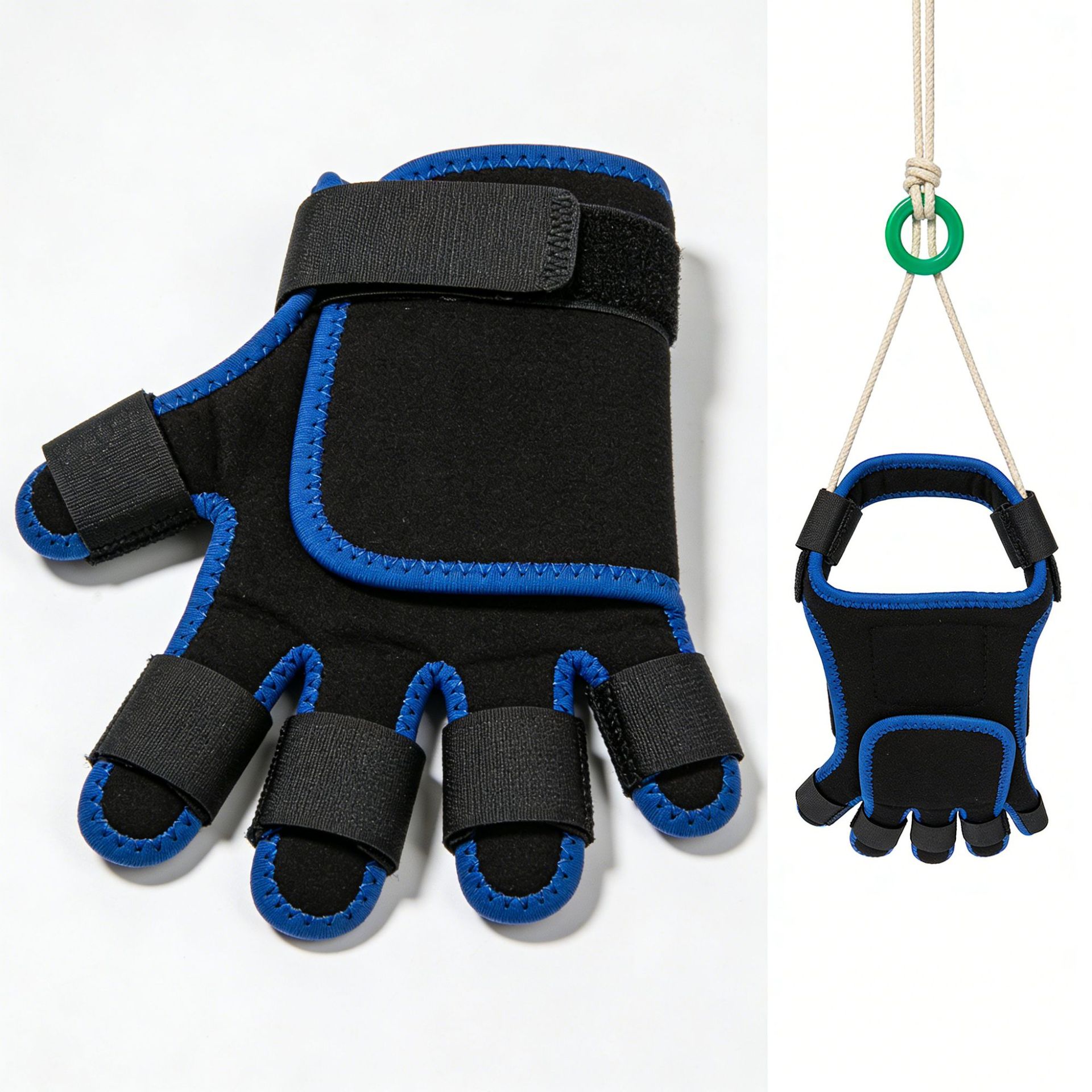Pulley Ring Upper Limb Traction Auxiliary Training Gloves Elderly Stroke Hemiplegia Rehabilitation Fixed Gloves Rehabilitation Gloves
