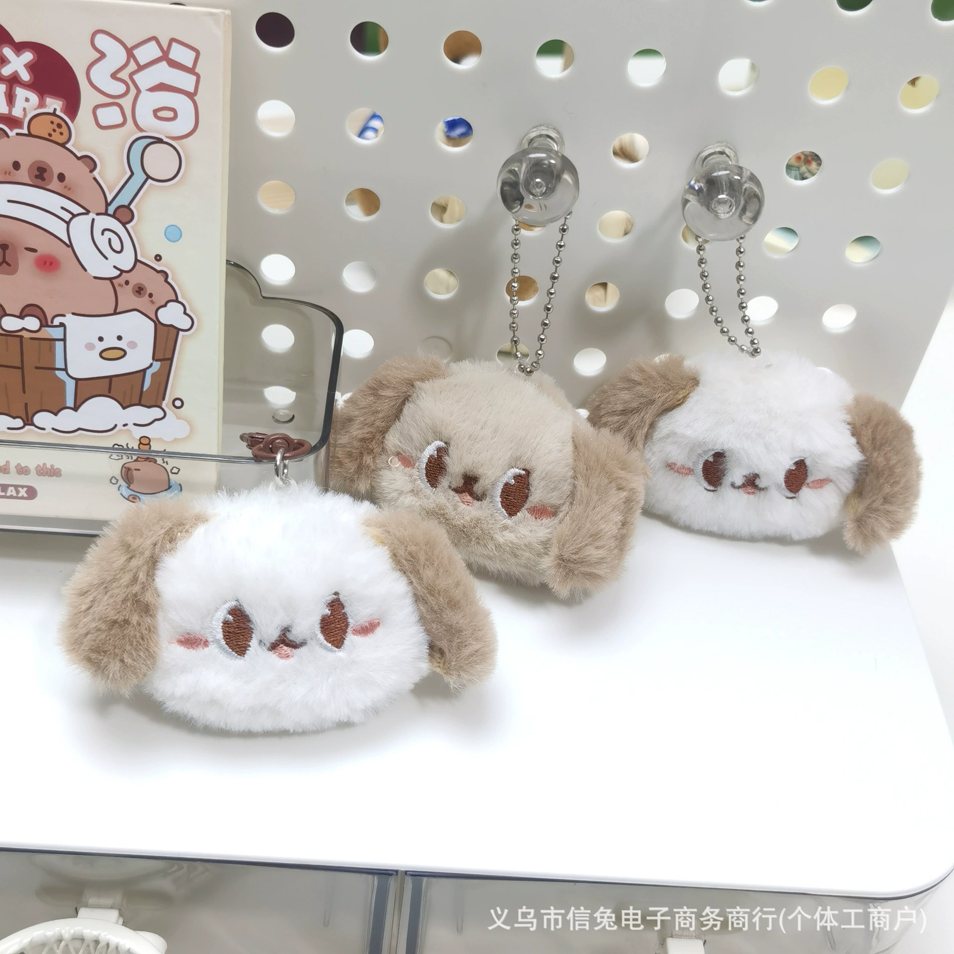 Мультяшный щенок плюшевая подвеска брошь сумка брелок подвеска diy платье булавка декоративный подарок аксессуары