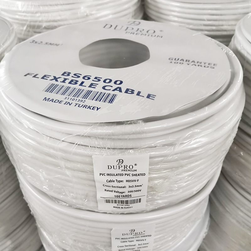 电源线 防火聚氯乙烯或编织护套 电力电缆