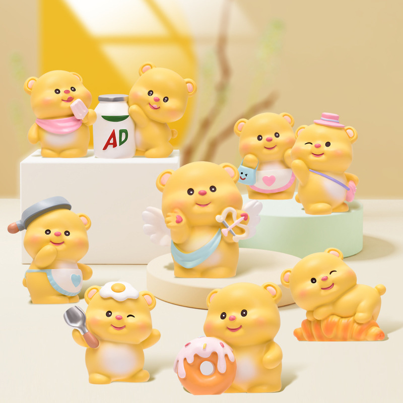 Douyin Xiaohongshuの人気モデル、スピリチュアルなハローキティハローキティブラインドボックス樹脂ドロップシッピング|undefined