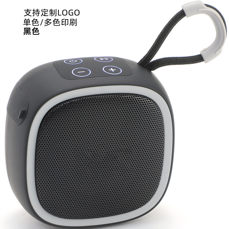 Nuevo altavoz Bluetooth transfronterizo, altavoz portátil de regalo con ranura para tarjetas, mini altavoz Bluetooth inalámbrico para exteriores.