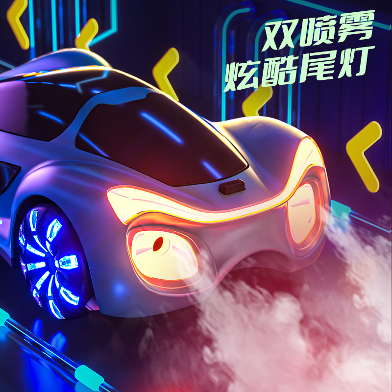 Juguetes de control remoto de inducción de gestos para niños nueva energía recargable coche 4WD futuro concepto de coche de carreras regalos para niños