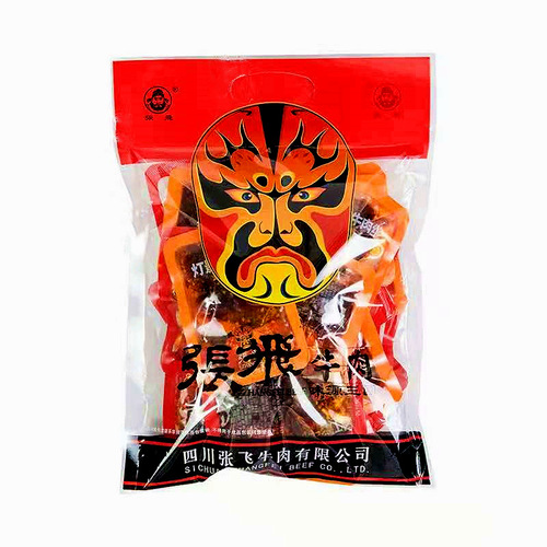 Zhang Fei Lantern Shadow Beef Slivers 500g Sichuan Specialty Spicy Five-Spice Beef Dried Snacks Bulk Chengdu Leisure Snack