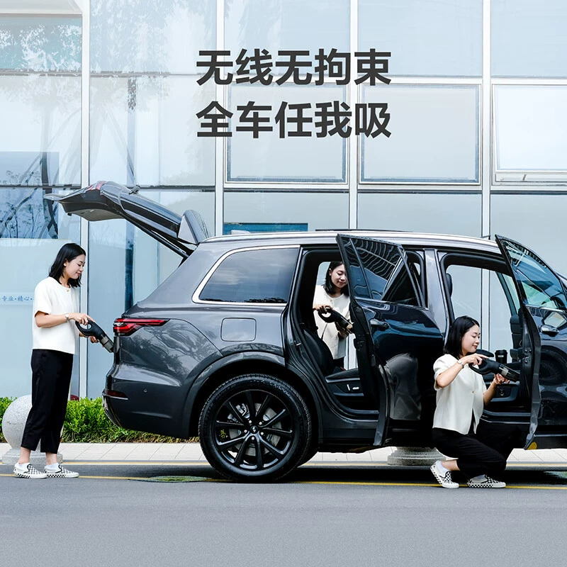 Handheld wireless vacuum cleaner for car charging, high power