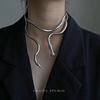 Chaifu Studio X215 new snake bone chain random styling collar senior design sensor necklace decoration