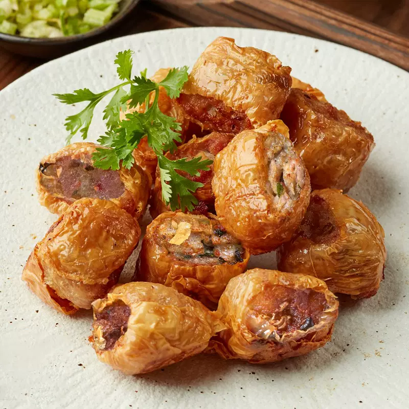 商用潮汕鹅肉卷狮头鹅肉卷火锅食材麻辣烫烧烤关东煮食材酒店专供
