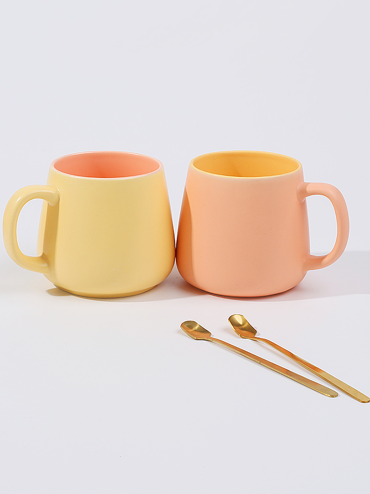 Taza de Cerámica para Pareja Cerámica Decorativo para El Hogar