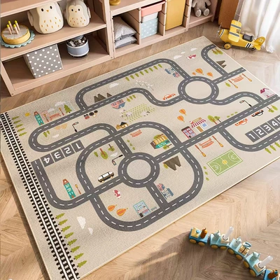 Avtomobil döşəmə paspasları | Toy Area Crawling Mat - childlike-time-4060cm-not-recommend-size-is-too-small