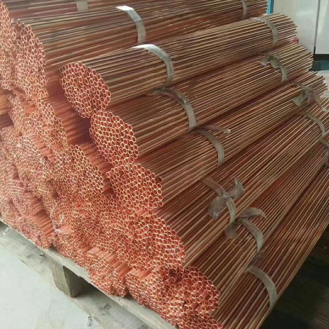 宜宾TP2紫铜管空调制冷盘管医用铜管脱脂铜管走水铜管导热快