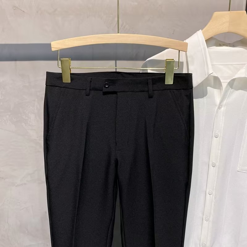 Herren Freizeithose Mit Geradem Schnitt Für Stilvolle Outfits_voghion.com