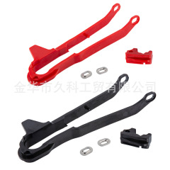 ホンダCRF230F CRF150Fクロスカントリーオートバイの平叉ゴムチェーンのチェーンガイドのスライダーに適用します。
