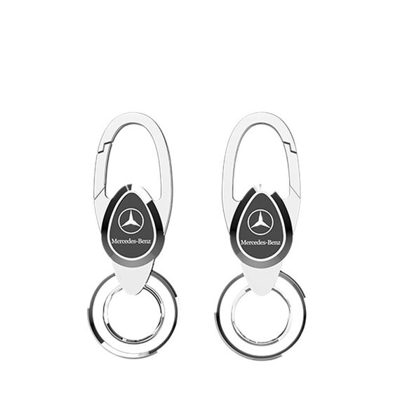 Suitable for car keychain Mercedes-Benz BMW Audi Volkswagen Honda waist pendant key chain stainless steel accessories men