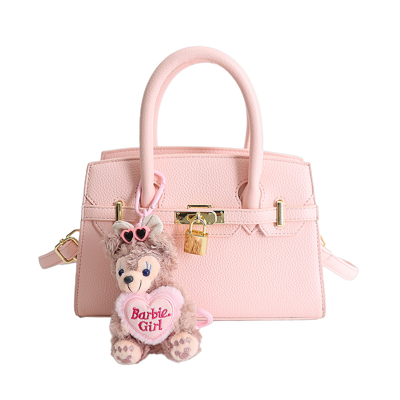 Bolso para mujeres 2026 nuevo estilo de alto nivel lichi estampado bolso de platino portátil de alto nivel de moda versátil bolso de hombro inclinado